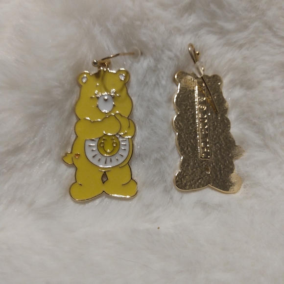 Care Bears Funshine Bear Dangle Earrings - Picture 3 of 5